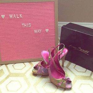 🦄Multi-Colored Anne Michelle Heels🦄